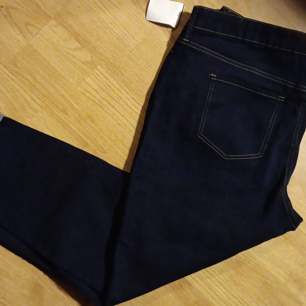 Copperflash Curvy Ankle Skinny Jean  size 22 color navy blue